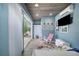 Cozy relaxation room with comfy seating and a large TV at 2931 Chickasaw Cir, Haines City, FL 33844