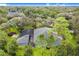 House with pool and spa, screened enclosure, surrounded by trees at 2931 Chickasaw Cir, Haines City, FL 33844