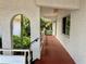 Exterior view of the building showing balcony at 1100 Martinique Dr # 208, Winter Haven, FL 33884