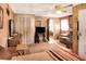 Simple bedroom with wood floors and a flat-screen TV at 512 N 4Th St, Haines City, FL 33844