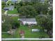 Aerial view of the property and surrounding neighborhood at 4822 Melody Ln, Lakeland, FL 33805