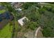 Aerial view of property showcasing its location on a lakefront lot at 3038 Spirit Lake Dr, Winter Haven, FL 33880