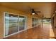 Large screened porch with lake views at 3038 Spirit Lake Dr, Winter Haven, FL 33880