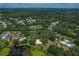 Aerial view showing house location on waterfront property at 3038 Spirit Lake Dr, Winter Haven, FL 33880