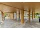 Covered patio with concrete flooring, providing shaded outdoor space at 3038 Spirit Lake Dr, Winter Haven, FL 33880
