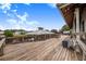 Deck with waterfront views and access to boat dock at 29 Turtle Ln, Haines City, FL 33844