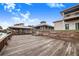 Waterfront dock with gazebo and surrounding homes at 29 Turtle Ln, Haines City, FL 33844