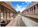 Long wooden dock with water access and covered areas at 29 Turtle Ln, Haines City, FL 33844