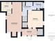 Condo floor plan showing a spacious living area and bedroom at 2049 San Marcos Se Dr # 127, Winter Haven, FL 33880