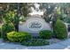 Lake Smart community entrance, featuring a landscaped sign at 3540 Julius Estates Blvd, Winter Haven, FL 33881