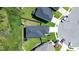Aerial view of house, backyard, and neighborhood at 1011 Overlook Ct, Davenport, FL 33837