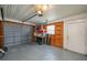 Garage with workbench and storage space at 4234 Cerimen St, Lake Wales, FL 33898