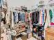 Large walk-in closet with ample shelving and hanging space at 278 Alford Dr, Davenport, FL 33896
