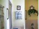 Updated bathroom with walk-in shower and grab bars at 708 Canberra Rd, Winter Haven, FL 33884