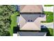 Aerial view of the house and surrounding neighborhood at 708 Canberra Rd, Winter Haven, FL 33884