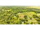 Aerial view of a large parcel of land with surrounding trees and houses at 5303 Tillman Rd, Lakeland, FL 33810