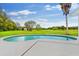 Relaxing kidney-shaped pool with patio, offering a tranquil backyard view at 5303 Tillman Rd, Lakeland, FL 33810