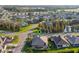 Aerial view of house, highlighting location within community at 3820 Traditions N Blvd, Winter Haven, FL 33884