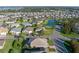 Aerial view of the house and surrounding community at 3820 Traditions N Blvd, Winter Haven, FL 33884