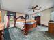 Large bedroom with ample space and a ceiling fan at 126 Bermuda Ct, Winter Haven, FL 33880