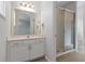 Bathroom with vanity and shower at 5233 Oakbourne Ave, Davenport, FL 33837