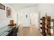 Hallway with access to home office and other rooms at 4189 Cannes Ave, Lake Wales, FL 33859