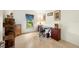 Home office with desk, chair, and storage at 4189 Cannes Ave, Lake Wales, FL 33859