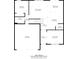 Single-story home floor plan with an attached garage at 112 Sofia Ln, Lake Alfred, FL 33850