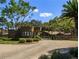 Gated entrance to the community with brick pavers at 109 Odin Dr, Winter Haven, FL 33884