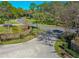 Landscaped gated entrance to the community at 109 Odin Dr, Winter Haven, FL 33884