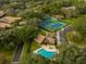 Community overview including pool and tennis courts at 109 Odin Dr, Winter Haven, FL 33884