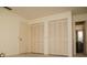 Bedroom with double closets and access to bathroom at 1012 Medinah Dr, Winter Haven, FL 33884