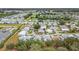 Aerial view showing a neighborhood of mobile homes at 166 Rita Bee Ave, Davenport, FL 33897