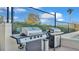 Convenient grilling area with two gas grills for outdoor cooking at 700 Mirror Nw Ter # 508, Winter Haven, FL 33881
