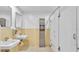 Clean and well-maintained restrooms with double sinks at 700 Mirror Nw Ter # 508, Winter Haven, FL 33881