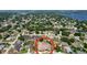 Stunning aerial view showcasing home and neighborhood at 209 Santa Rosa Dr, Winter Haven, FL 33884