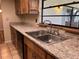Kitchen boasts granite countertops, wood cabinets, and a built-in dishwasher at 1039 Medinah Dr, Winter Haven, FL 33884