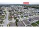 Property location view from above with nearby lake at 940 Waterville Dr, Auburndale, FL 33823