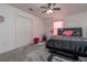 Bright bedroom with a queen-size bed and spacious closet at 940 Waterville Dr, Auburndale, FL 33823