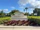 WaterRidge community entrance sign with landscaping at 193 Stargrass Dr, Auburndale, FL 33823
