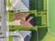 Aerial view of a house and surrounding neighborhood at 193 Stargrass Dr, Auburndale, FL 33823