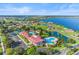 Community overview showing pools, tennis courts, and lakefront location at 193 Stargrass Dr, Auburndale, FL 33823