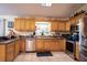 Modern kitchen with ample counter space and stainless steel appliances at 1937 Rifle Range Rd, Winter Haven, FL 33880