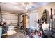 Garage with storage and home gym setup at 1937 Rifle Range Rd, Winter Haven, FL 33880