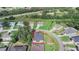 Aerial view showcasing home's location and neighborhood at 230 Grouper Ct, Poinciana, FL 34759