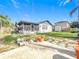 Home features a large backyard with a screened patio at 221 Dorothy St, Auburndale, FL 33823