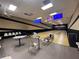 Modern community bowling alley with multiple lanes and screens at 4152 Aberdeen Ln, Lake Wales, FL 33859