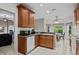 Kitchen features wood cabinets, granite countertops and a breakfast nook at 4536 Turnberry Ln, Lake Wales, FL 33859