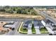 Aerial view of two houses in a new neighborhood at 9660 Westside Hills Dr, Davenport, FL 33896