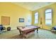 Relaxing game room with a pool table and comfortable seating at 1644 Linz Ct, Winter Haven, FL 33884